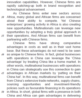AIO | Text 1globalisation With Chinese