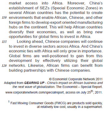AIO | Text 1globalisation With Chinese